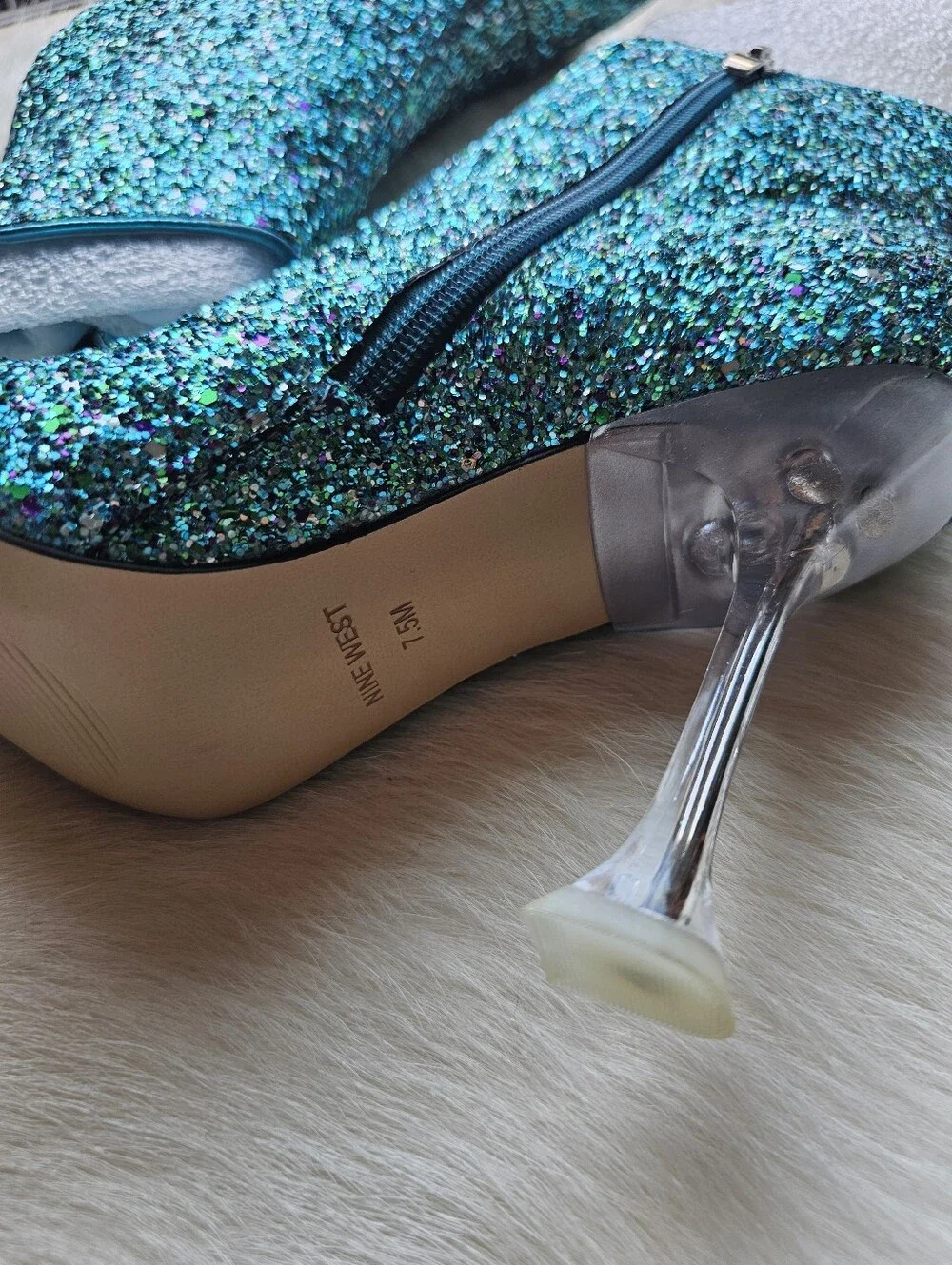 Nine West TONIGHT Sparkle Dress Booties